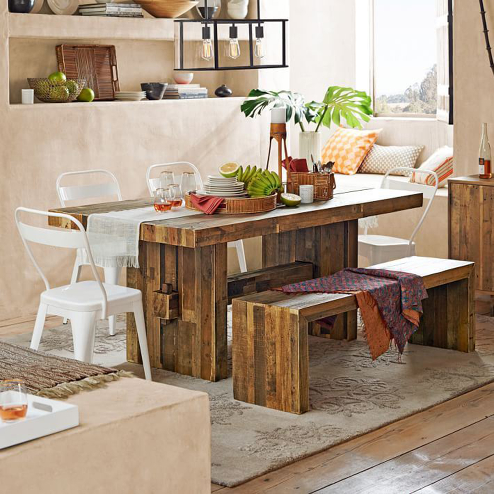 Bàn ăn gỗ hiện đại luôn là sự lựa chọn đúng cho các không gian sống hiện đại. Với thiết kế sang trọng, chất liệu gỗ cao cấp và màu sắc tươi sáng, bàn ăn sẽ là trung tâm của căn phòng. Hãy cùng ngắm nhìn hình ảnh bàn ăn gỗ hiện đại để cảm nhận được sự thanh lịch và độc đáo của thiết kế này.