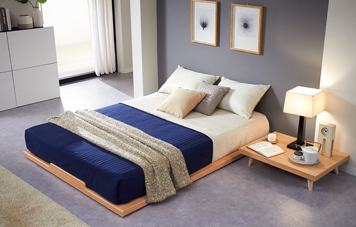 Mẫu giường đơn giản mà tinh tế vô cùng