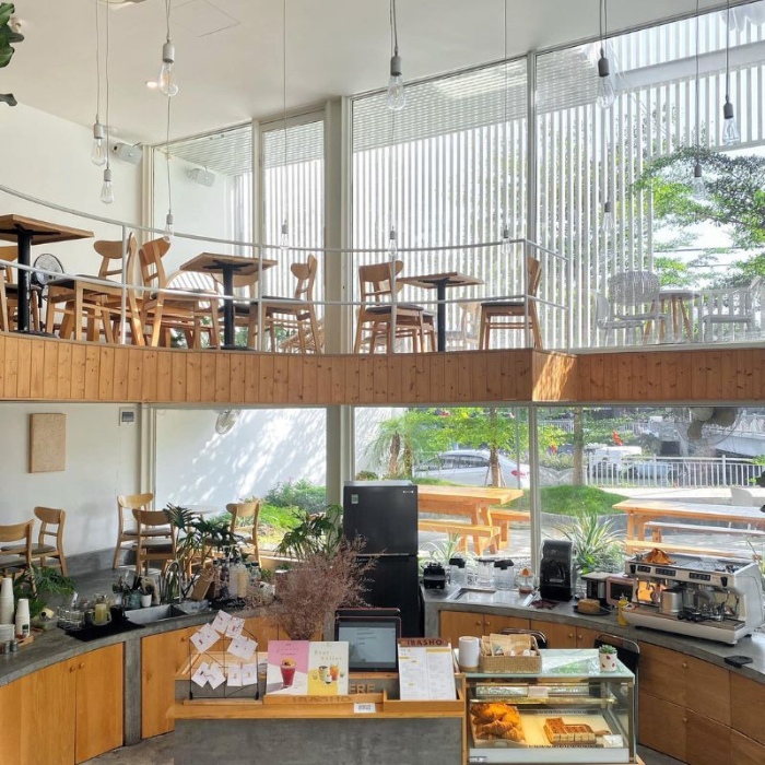 Gợi ý một số những mẫu bàn ghế quán cafe Đà Nẵng theo không gian
