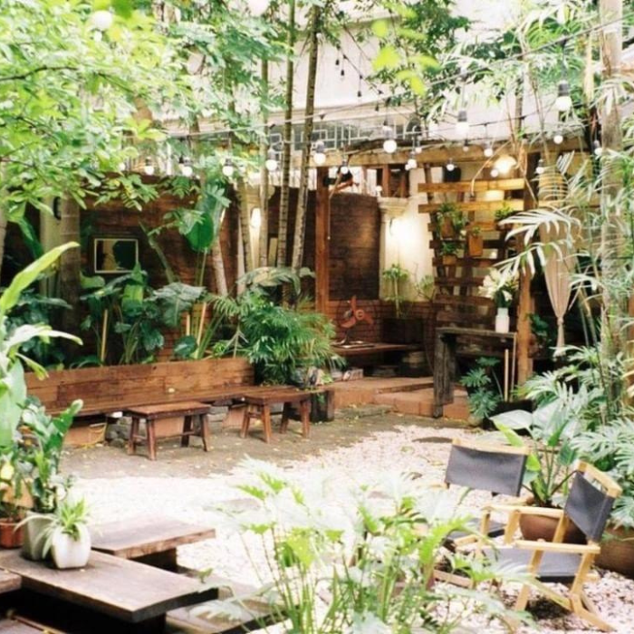 Lưu ý khi chọn mua bàn ghế quán cafe Đà Nẵng phong cách sân vườn