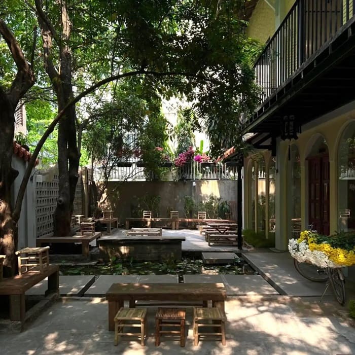 Thiết kế quán cà phê sân vườn Đà Nẵng