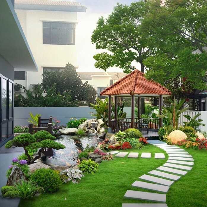Thiết kế nhà vườn tại Đà Nẵng 