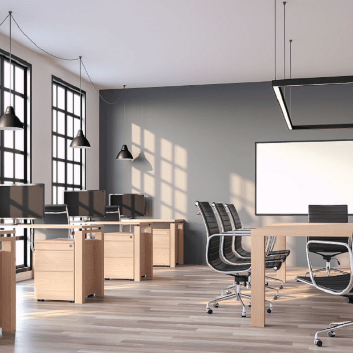 Thiết kế văn phòng là bố trí, sắp xếp lại không gian làm việc sao cho hợp lý, đẹp mắt và tối ưu nhất
